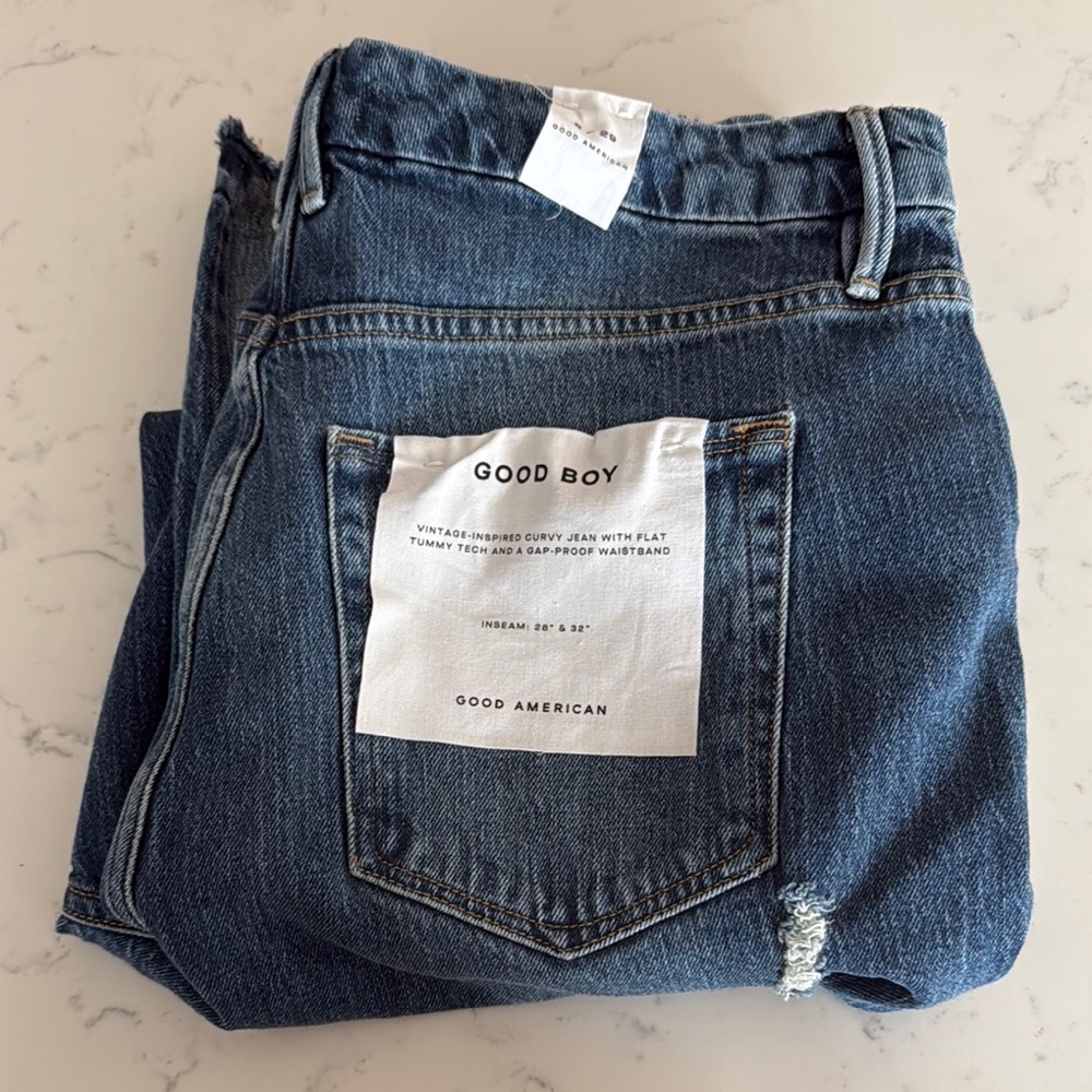 Good American Good Boy Jeans